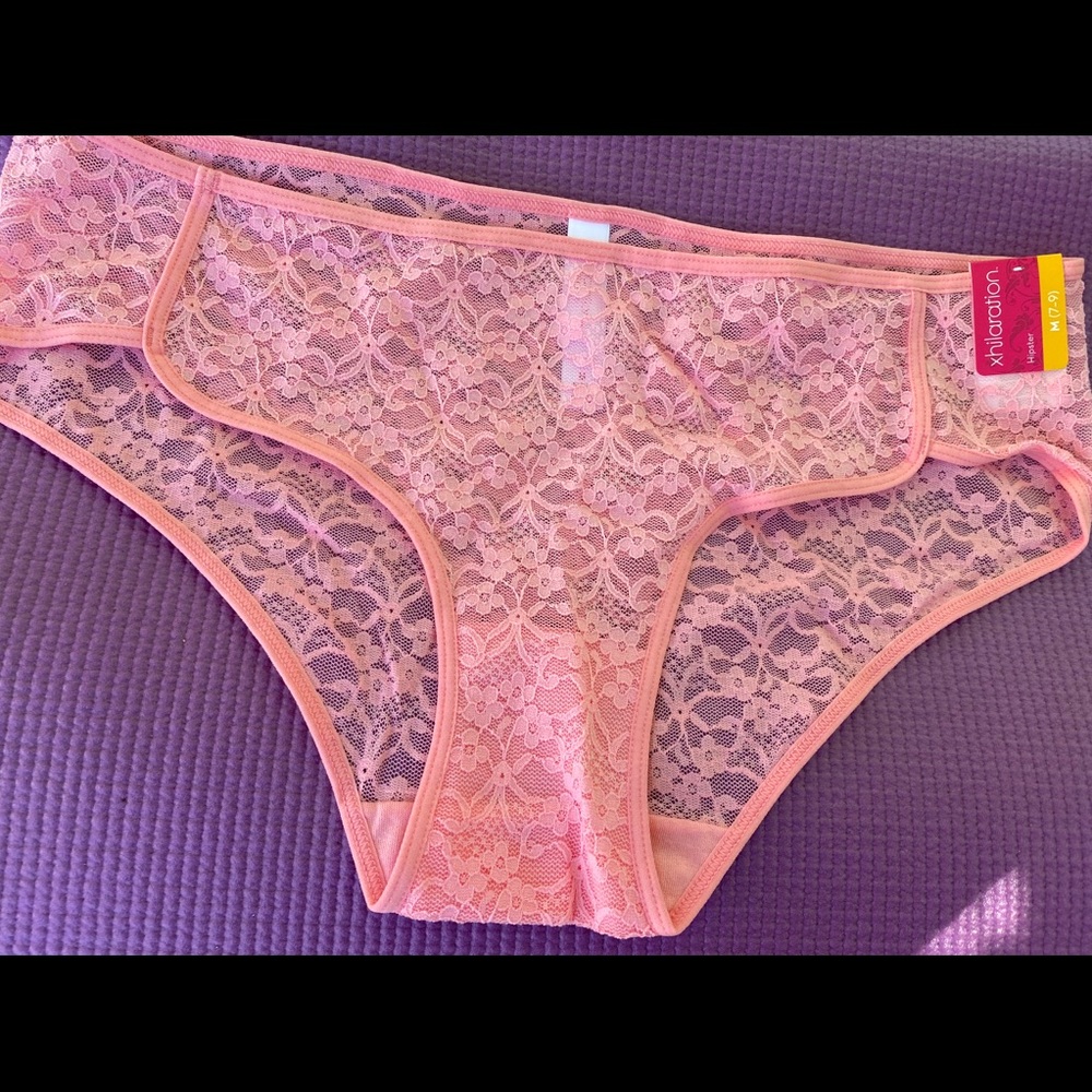 Pink Cotton Hipster Underwear Size M Only $7